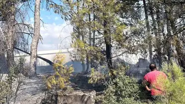 Menteşe'de Trafoda Yangın Kontrol Altında