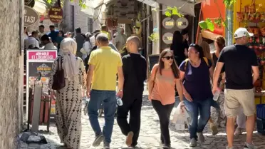 Safranbolu'da Ziyaretçi Yoğunluğu