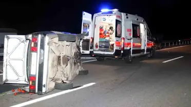 Sivas'ta Zincirleme Kaza: 10 Yaralı
