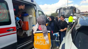 Bursa'da Otobüs-Tır Kazası: 3 Yaralı