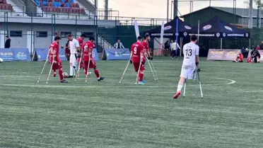 Ampute Futbol Milli Takımı'ndan İngiltere'ye 5-1 Zafer