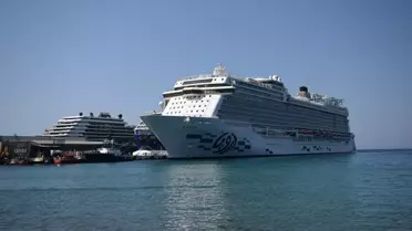 Kuşadası'na 3 Bin 362 Turist Getiren Kruvaziyer