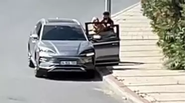 Güpegündüz kadını zorla araca bindirip kaçırdı