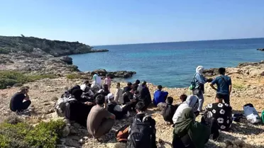 Seferihisar'da 32 Düzensiz Göçmen Yakalandı