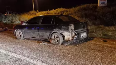 Domaniç'te 3 Dakika İçinde İki Kaza