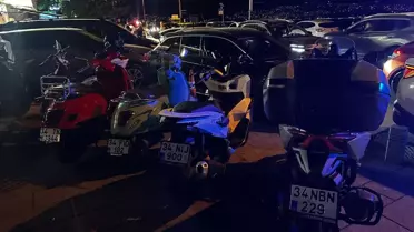 Sarıyer'de Sahil Denetimi: 22 Motosiklete Cezai İşlem