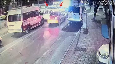 Çorlu'da Yaya Geçidinden Geçen Araca Ceza