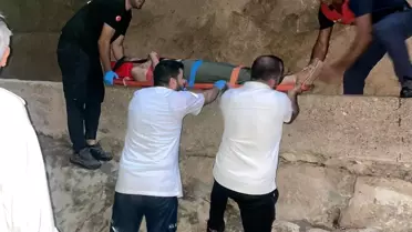 Titus Tüneli'nde Düşen Vatandaş Kurtarıldı