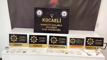 Kocaeli'de Uyuşturucu Operasyonu: 12 Gözaltı