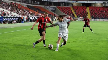 Gaziantep FK - Kocaelispor: İlk Yarı Golsüz Beraberlik