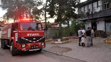 Yalvaç'ta Yangında İki Kişi Yaralandı