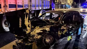 Gazipaşa'da Trafik Kazası: 1 Ağır Yaralı