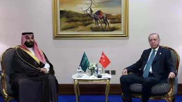 Cumhurbaşkanı Erdoğan, Suudi Arabistan Veliaht Prensi Selman ile görüştü