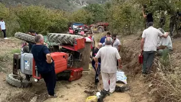 Traktör Devrildi: 60 Yaşındaki Adam Hayatını Kaybetti