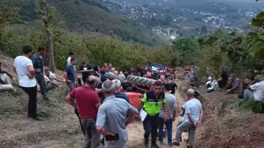 Akyazı'da Traktör Kazası: Bir Ölü