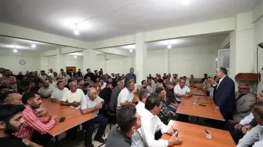 Dilovası Belediye Başkanı Ömeroğlu, Mimar Sinan Mahallesi'nde Vatandaşlarla Buluştu