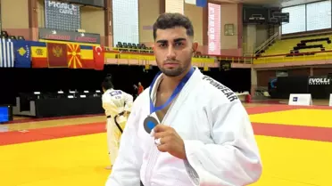 Enes Pınar, Balkan Judo Şampiyonası'nda Bronz Madalya Kazandı