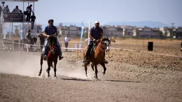 1. Ayvalık Rahvan At Yarışları Yoğun İlgi Gördü