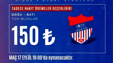 Niğde Belediyespor, Ziraat Türkiye Kupası'nda Aksaray Belediye Spor ile Karşılaşacak
