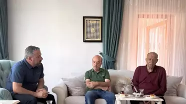 Pursaklar Belediye Başkanı Ertuğrul Çetin'den Taziye Ziyareti