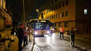 Şişli'de İş Yerinde Yangın