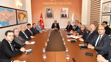 Tekirdağ'da Güvenlik Toplantısı