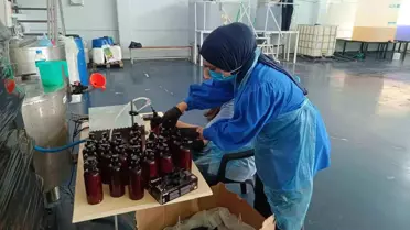 Tillo'da Kadın Kooperatifi ile Temizlik Malzemesi Üretimi