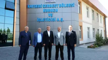 Kayseri Serbest Bölgesi'nde İhracat Çalışmaları Devam Ediyor
