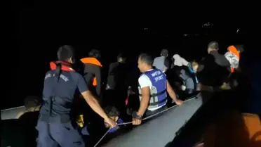 Çanakkale'de 43 Kaçak Göçmen Yakalandı