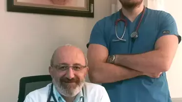 Baba-Oğul Doktorlar Mudanya Hastanesi'nde