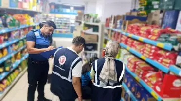 Düzce'de Zincir Marketlerde Fiyat Denetimi