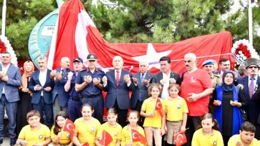 Ertuğrul Fırkateyni'nde şehit olan 71 Trabzonlu asker anısına anıt