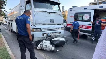 Gazipaşa'da Trafik Kazası: Anne ve İki Çocuk Yaralandı