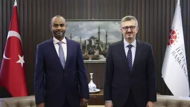 Duran ve Somali Bakanı Görüştü