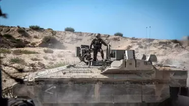 İsrail'den Gazze'de Kara Harekatına Dair Yeni Görüntüler