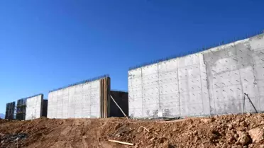 Malatya'da Yeni Tarım Tesisinin İnşaatı Devam Ediyor