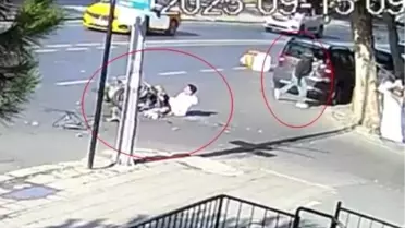 Çorlu'da Motosiklet ve Otomobil Çarpıştı: 2 Yaralı