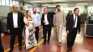 Denizli'de Özbek Heyetle Ticaret Toplantısı