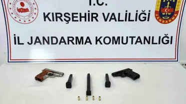 Kaman'da Ruhsatsız Silah Ele Geçirildi