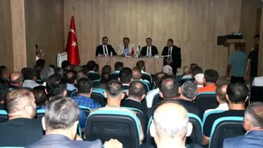 Şırnak'ta Muhtarlarla İstişare Toplantısı Düzenlendi
