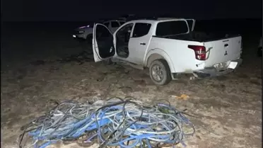 Eskişehir'de Kablo Hırsızları Tutuklandı