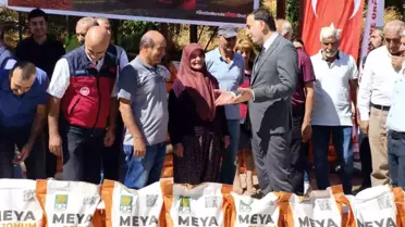 Tunceli'de Mercimek Tohumu Dağıtımı