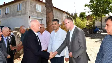 Bayraktar'dan Taziye Ziyareti