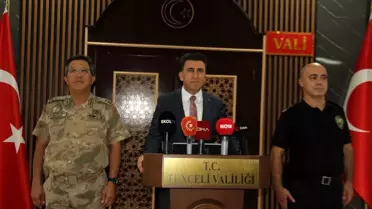 Tunceli Valiliği'nden Güvenlik ve Asayiş Bilgilendirme Toplantısı