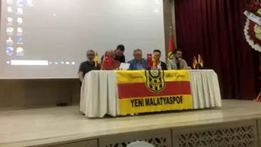 Yeni Malatyaspor'da Aydın İşkur Başkanlık Koltuğuna Oturdu