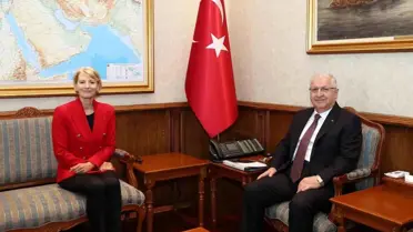 Güler, Büyükelçi Morris'i Kabul Etti
