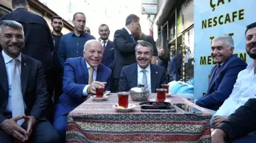 Milli Eğitim Bakanı Yusuf Tekin Erzurum'da Esnaf ve Erzurumspor'u Ziyaret Etti