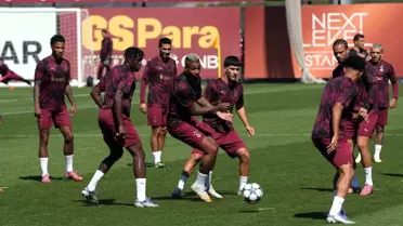 Galatasaray Frankfurt Maçına Hazır