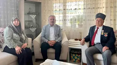 Söke Kaymakamı'ndan Gazilere Ziyaret