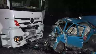 Kahramanmaraş'ta Kaza: 3 Ölü